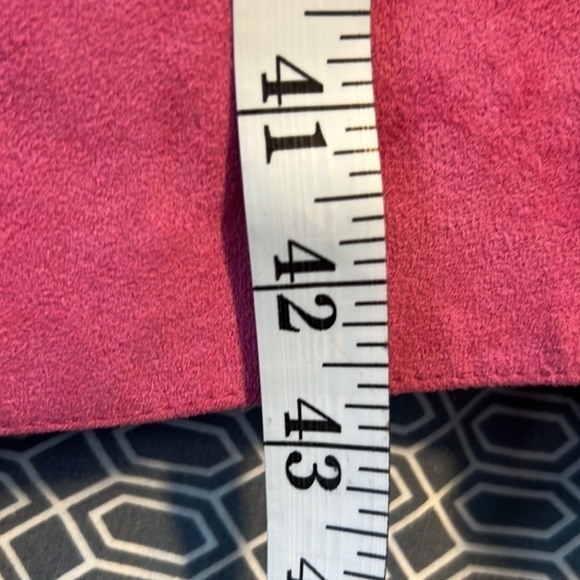 VTG Samuel Robert by Peter Hatsi Andrews, Vibrant Belted Pink Suede,POCKETS, 6 - Picture 15 of 15